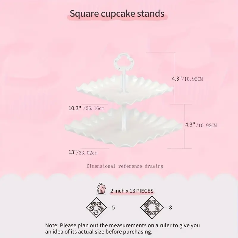 Cupcake Stand 2 tier