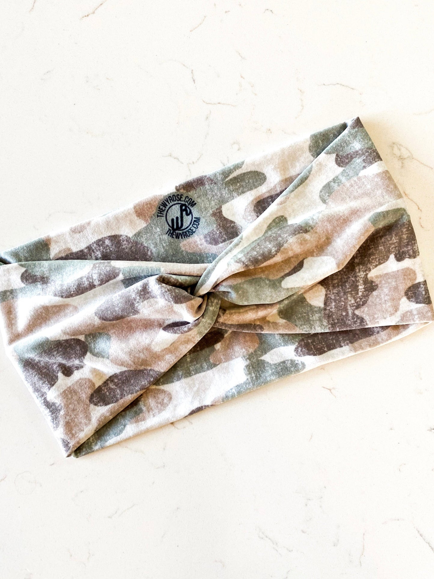 Camo Vintage Throwback Headband