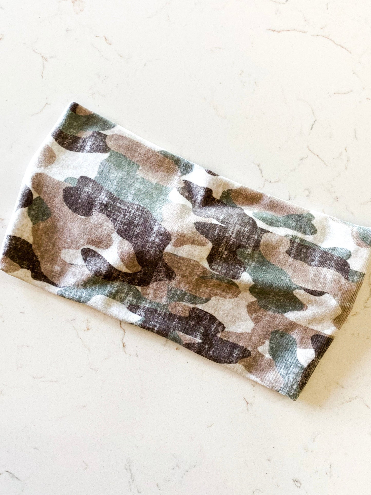 Camo Vintage Throwback Headband