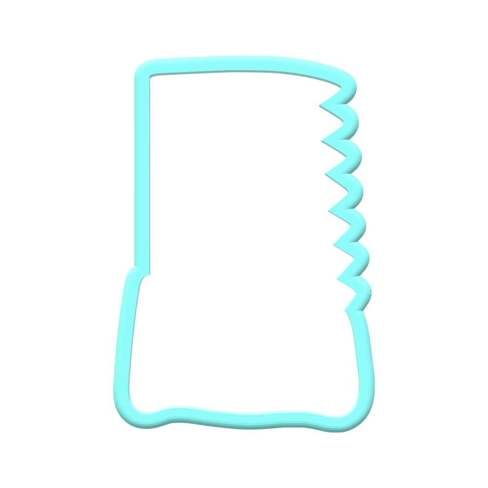 Hacksaw Cookie Cutters
