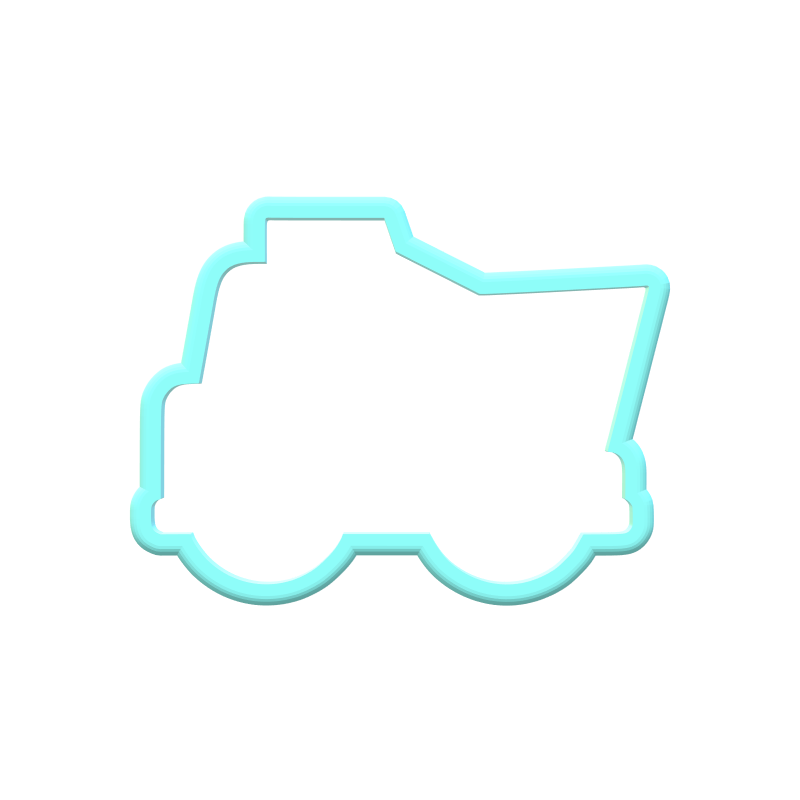 Dump Truck Cookie Cutters