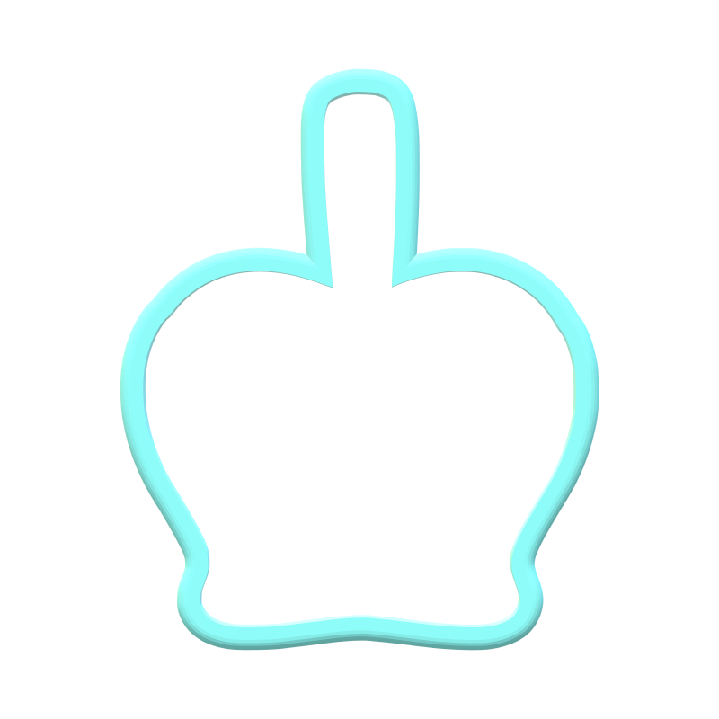 Caramel Apple Cookie Cutters