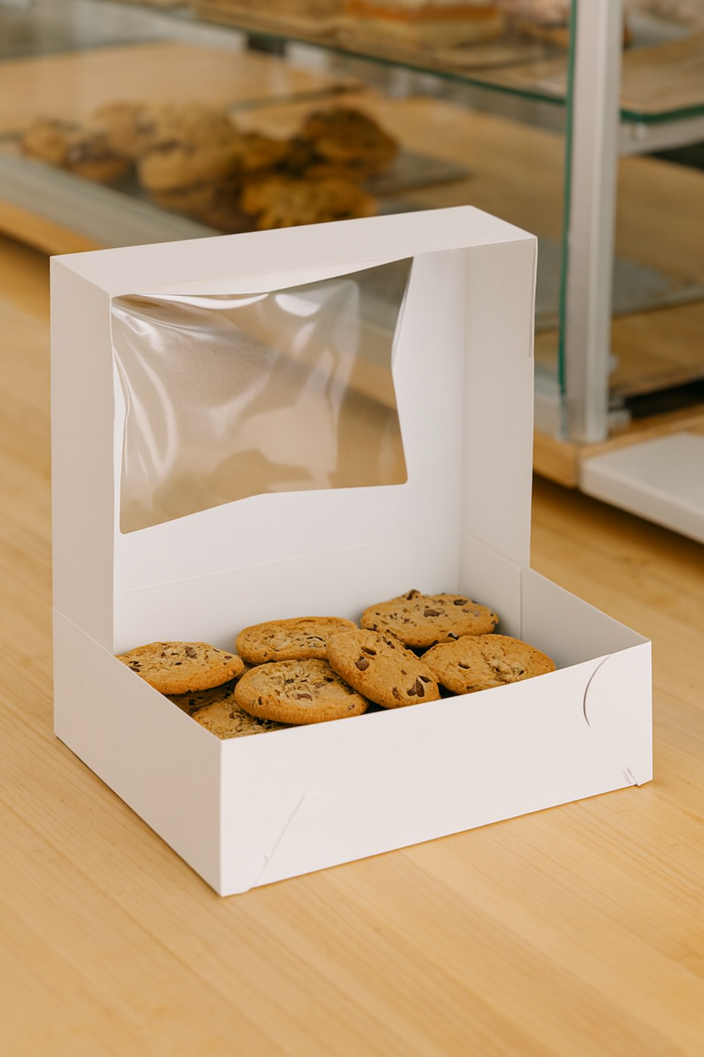Cake Box - Small 1/4 Sheet - 14x10x4 - Window