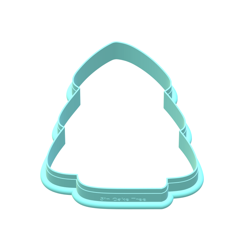 Christmas Cake Tree Cookie Cutters