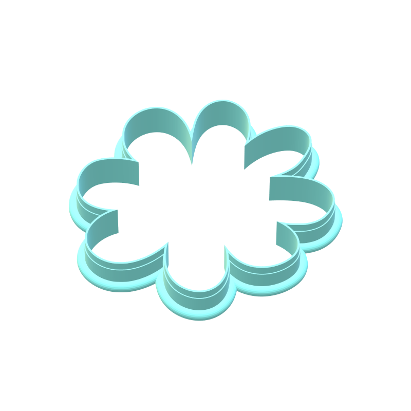 Checkered Daisy Cookie Cutters
