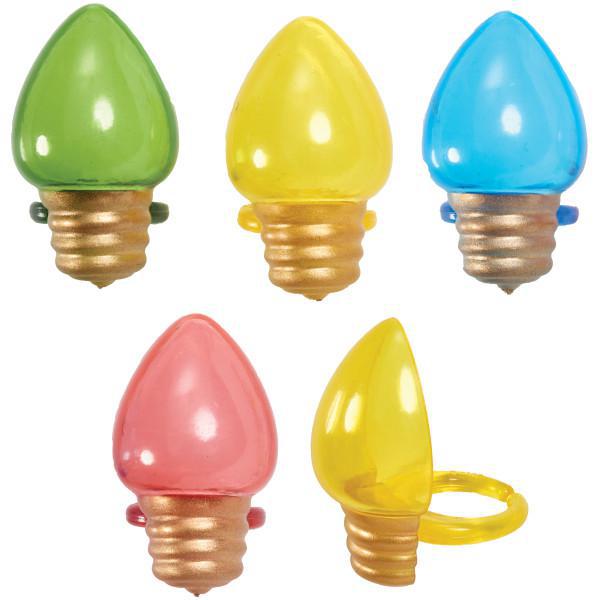 Light it Up Cupcake Rings - 12ct / 24ct
