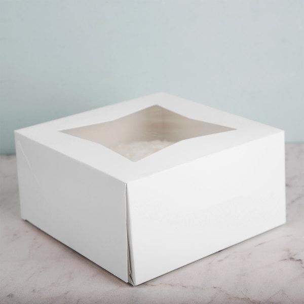 Cake Box - 8x8x4 - Window Box