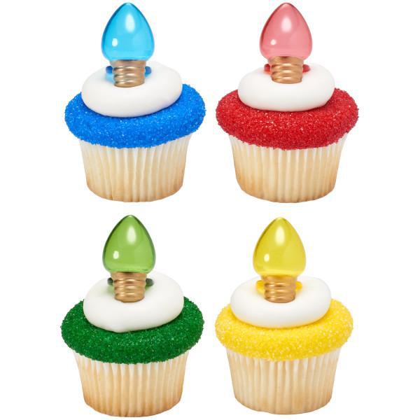 Light it Up Cupcake Rings - 12ct / 24ct