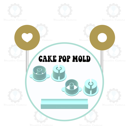 Deluxe Donut Cake Pop Mold | Deluxe Cutter, Popper, and Tray Option