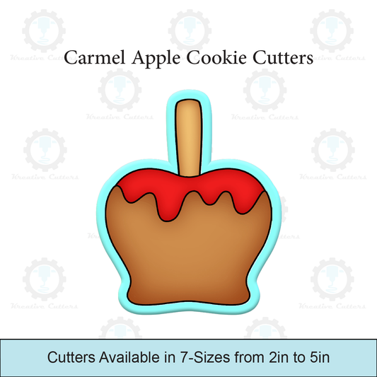 Caramel Apple Cookie Cutters