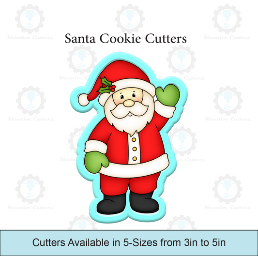 Santa Cookie Cutters