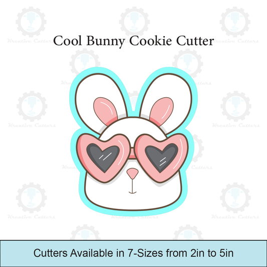 Cool Bunny Cookie Cutter