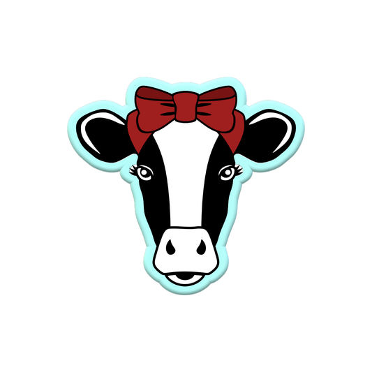 Cow With Bow Cookie Cutters