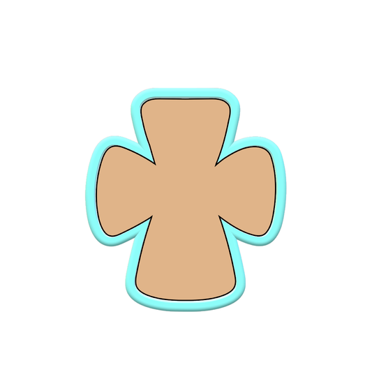 Chubby Cross Cookie Cutters