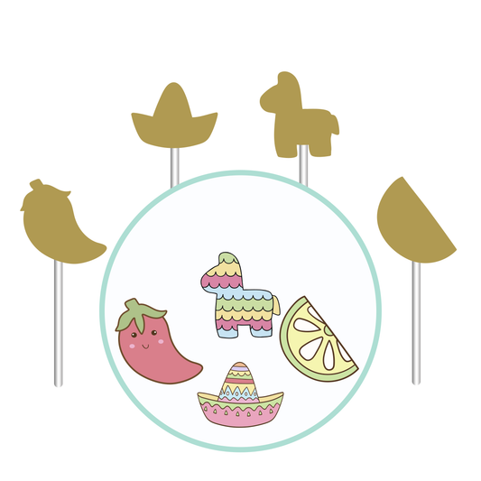 Cinco De Mayo Fiesta Cake Pop Molds | Cutter, Popper