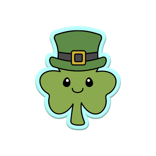 Clover With Hat Cookie Cutters