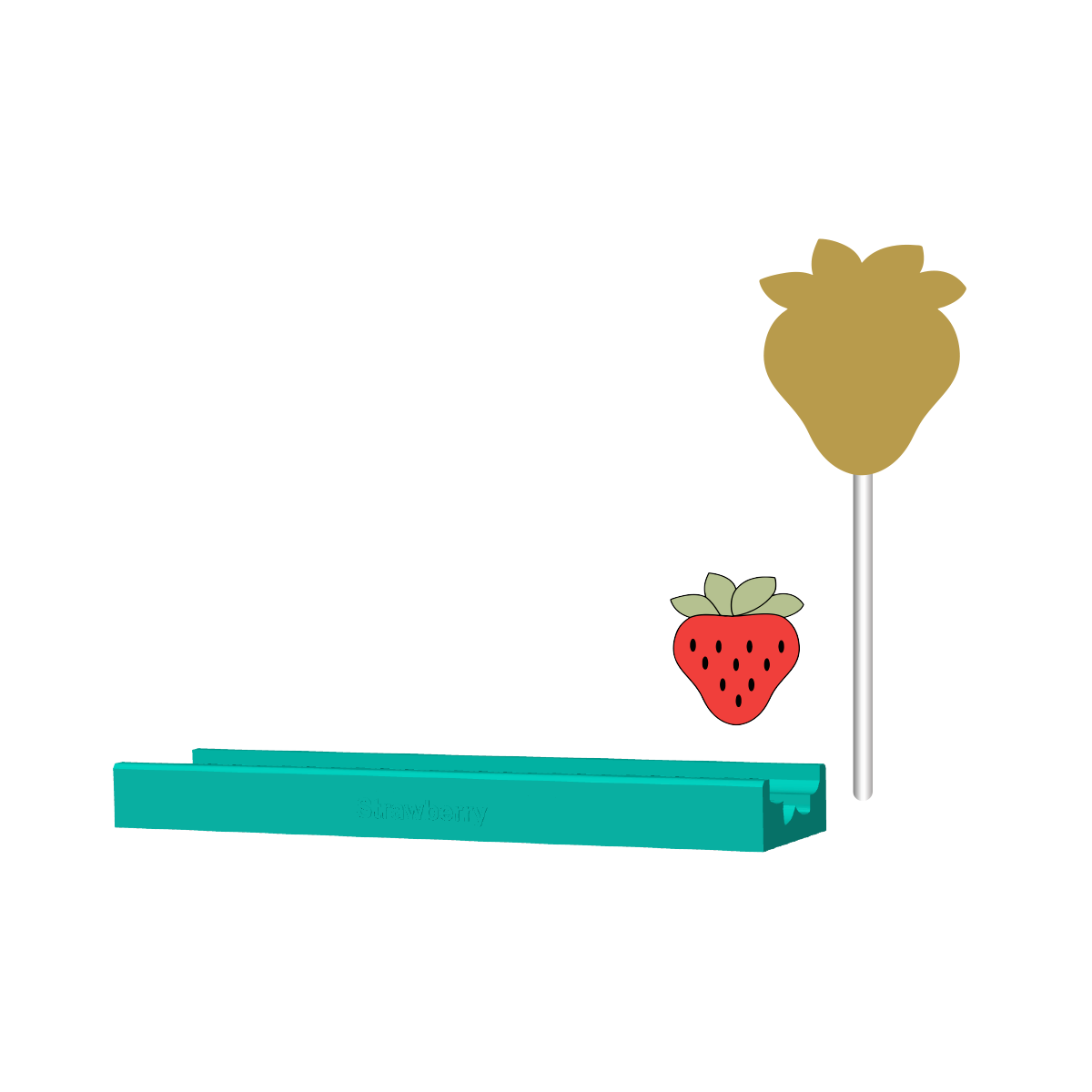 Strawberry Cake Pop Mold | Deluxe 6 in 1 Multi-Popper, and Tray Option