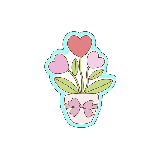 Heart Plant Cookie Cutters
