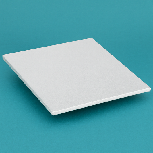Cake Drum - 10" Sq Silver - 12ct