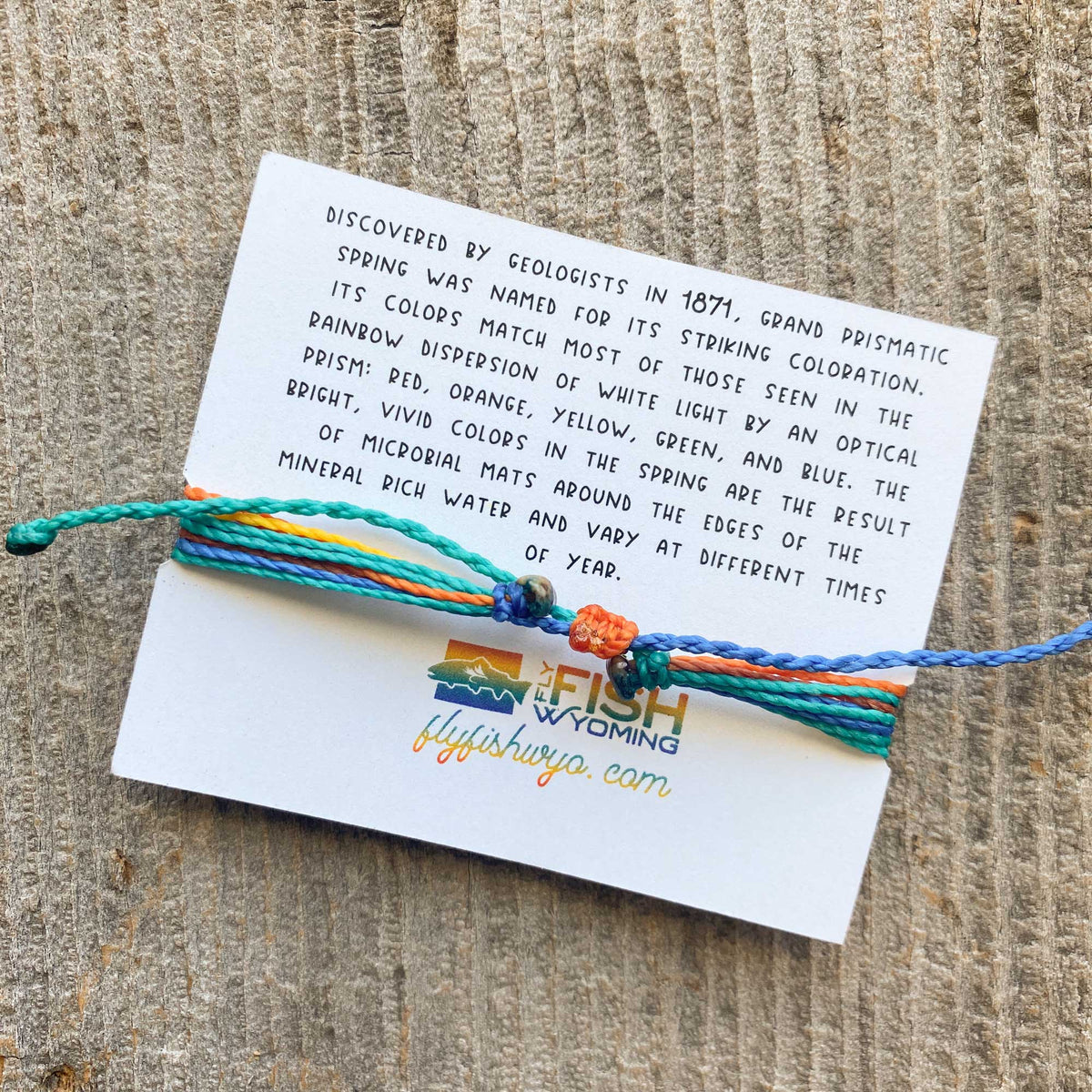 Yellowstone's Grand Prismatic Bracelet