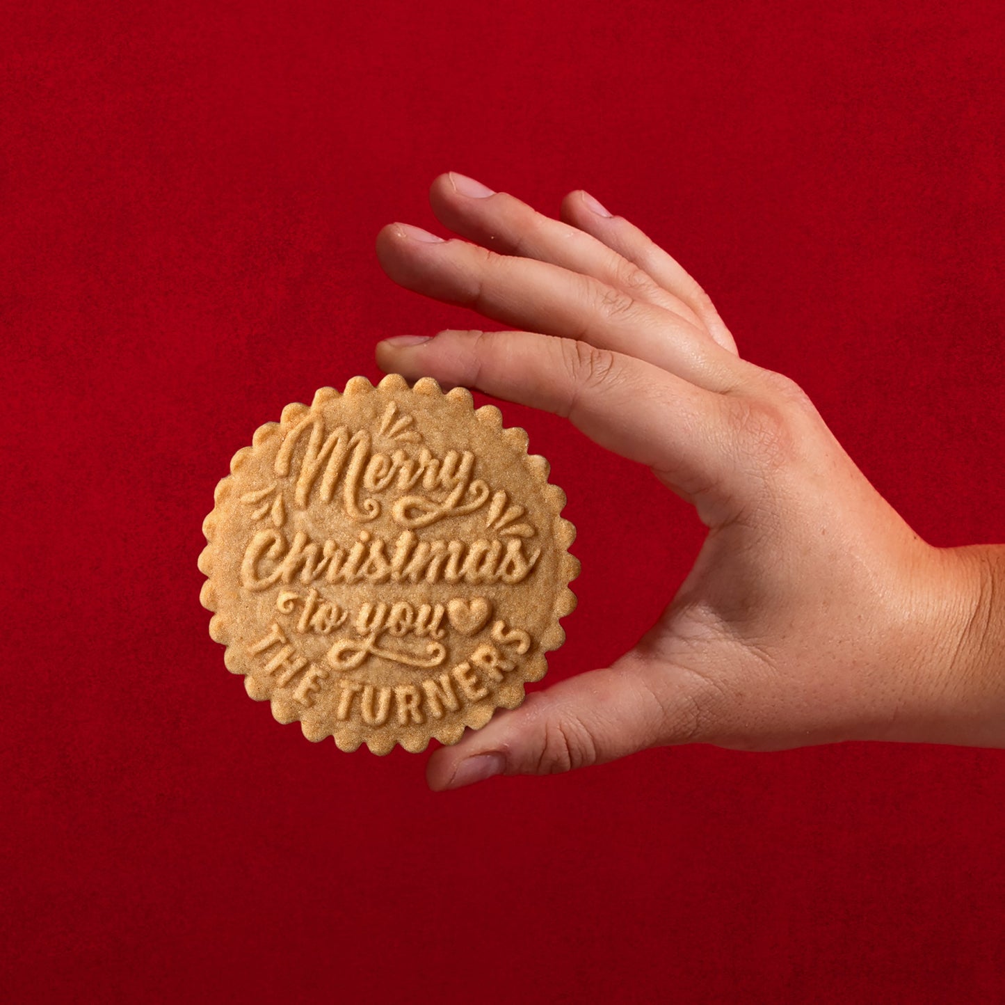 Christmas Cookie Stamp - Holly Jolly