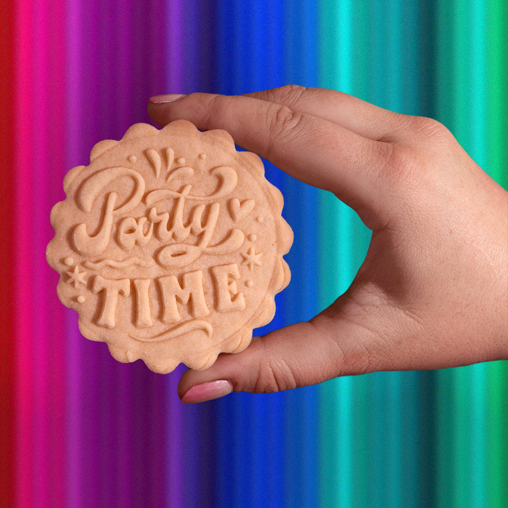 Embossed Birthday Cookie Stamp - Make a Wish
