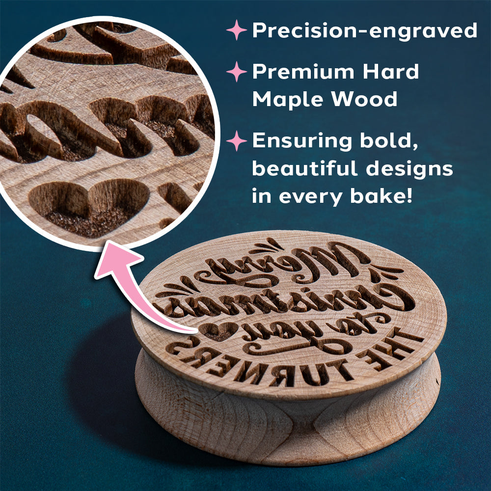 Embossed Easter Cookie Stamp - Hippity Hoppity