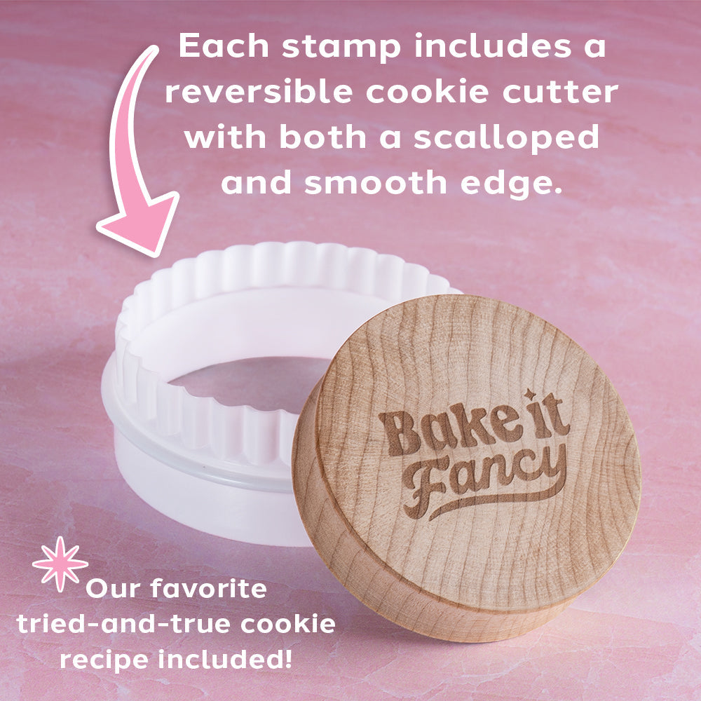 Embossed Birthday Cookie Stamp - Make a Wish